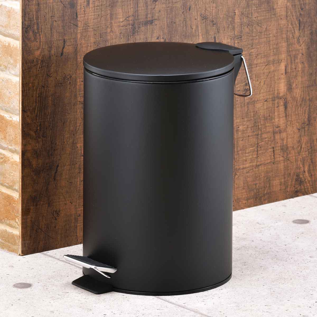 和平フレイズ ゴミ箱 5L マイトラッシュ ペダルペール ブラック