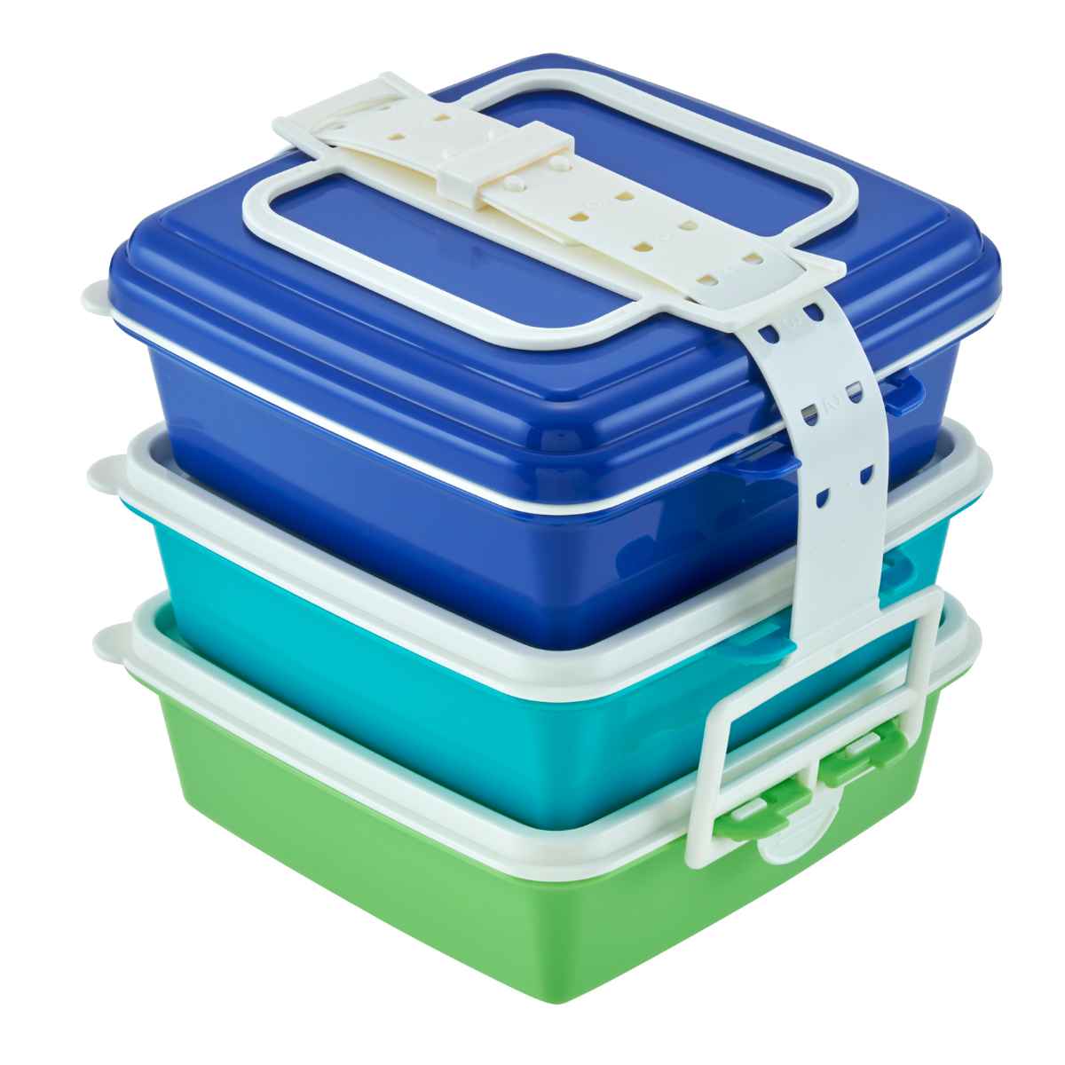 お弁当箱 ピクニックケース 3段×920ml （ ピクニックランチボックス お