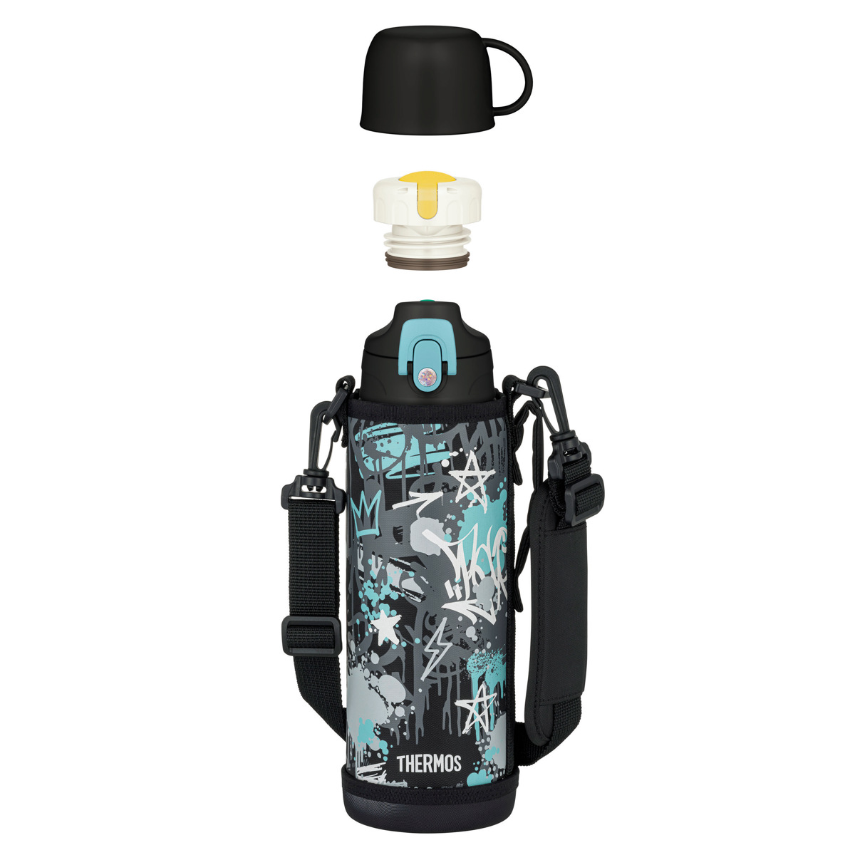 THERMOS サーモス 水筒 1L 2way コップ付き 直飲み ステンレス