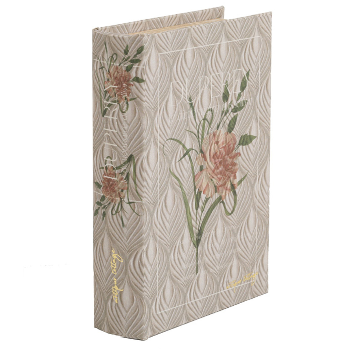 小物入れ ブックボックス L グレー （ 収納 ブック型 ボックス 小物