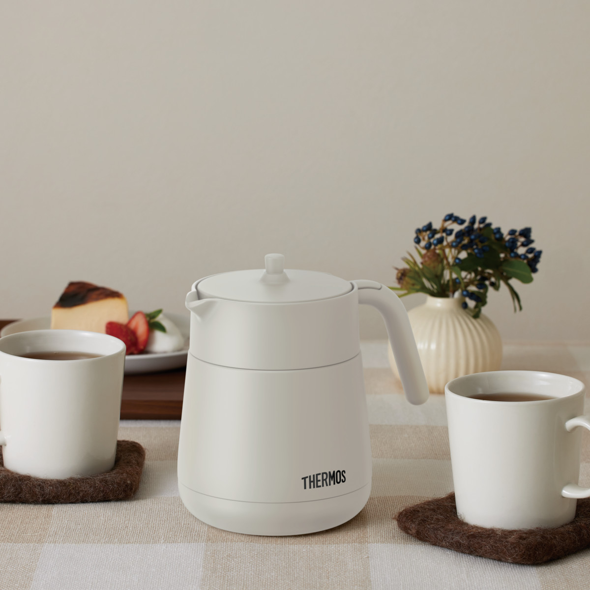 THERMOS（サーモス） ティーポット 真空断熱 700ml TTE-700 ステンレス