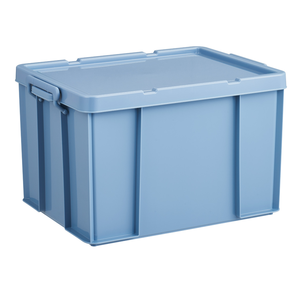 収納ボックス CONTAINER BOX 53L 樹脂と暮らす （ コンテナボックス 収納 ボックス 頑丈 幅39×奥行53×高さ32cm 蓋付き 屋外 室内 キャンプ ロック付き ）｜colorfulbox｜02