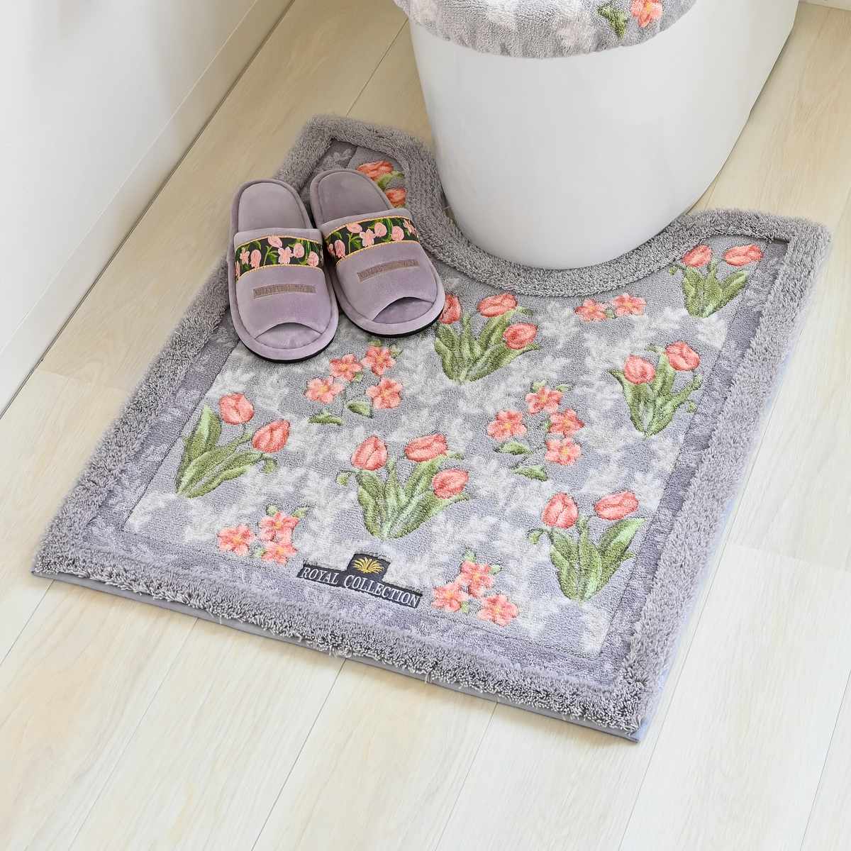 オカ トイレマット 75×63cm ロイヤルコレクション アーツ （ トイレ