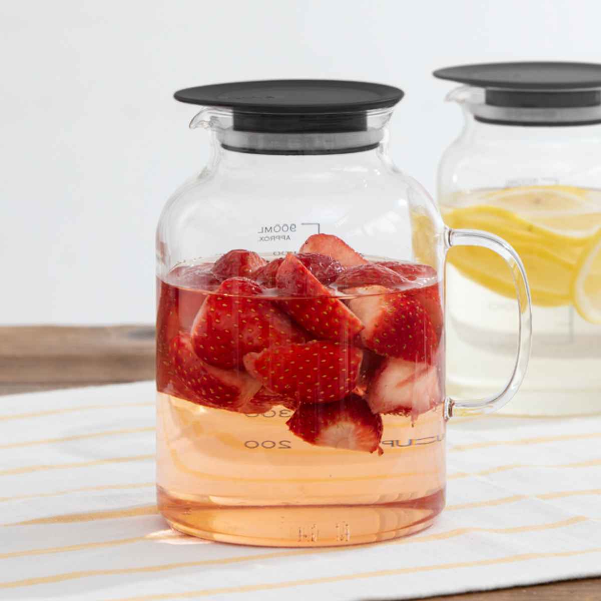 HARIO（ハリオ） 保存容器 1L ビネガーズフルーツポット1000 （ HARIO