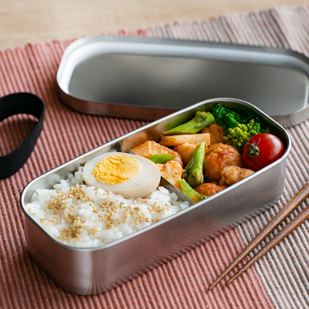 工房アイザワ 弁当箱 500ml UTILE 角長ランチボックス （ aizawa 女子