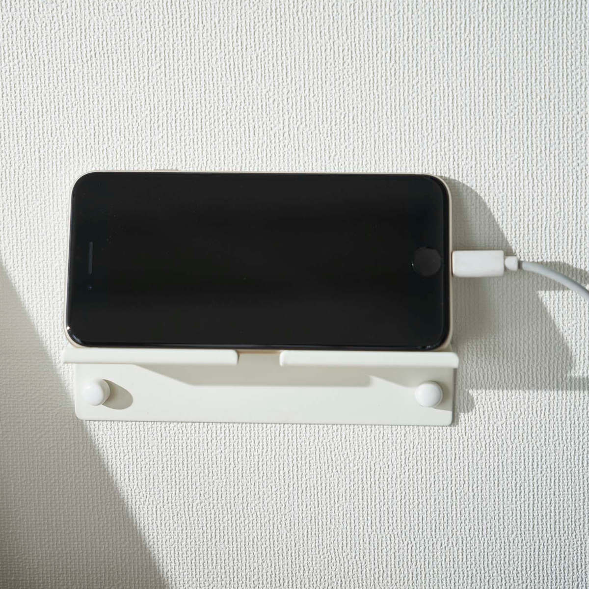 山崎実業 tower ウォール スマートフォンホルダー タワー （ 4903208058957 タワーシリーズ スマホスタンド タブレットスタンド ipadスタンド 壁面 収納 ） | tower | 19