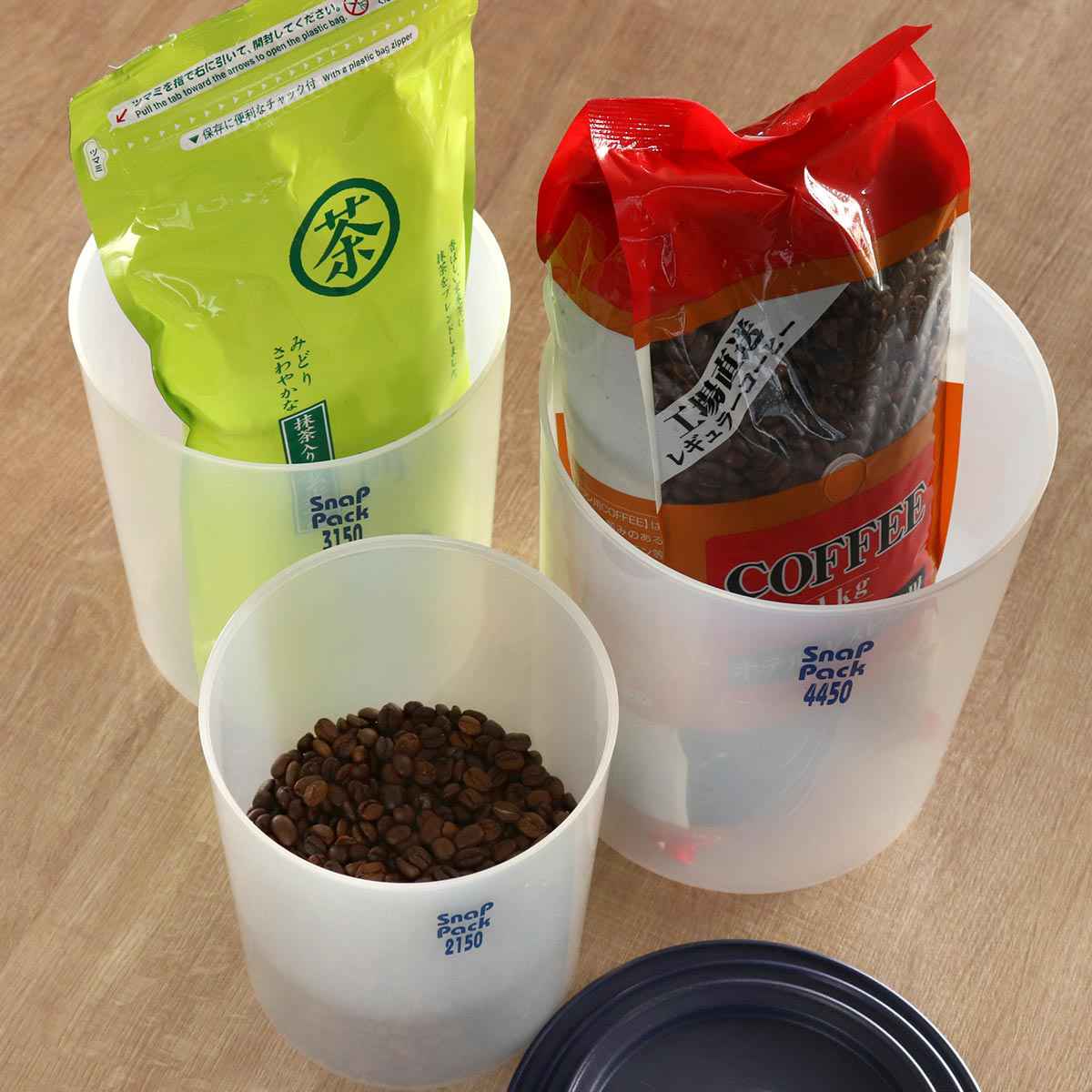 TAKEYA（タケヤ） 保存容器 4.5L スナップパックブルー4450 （ 密閉