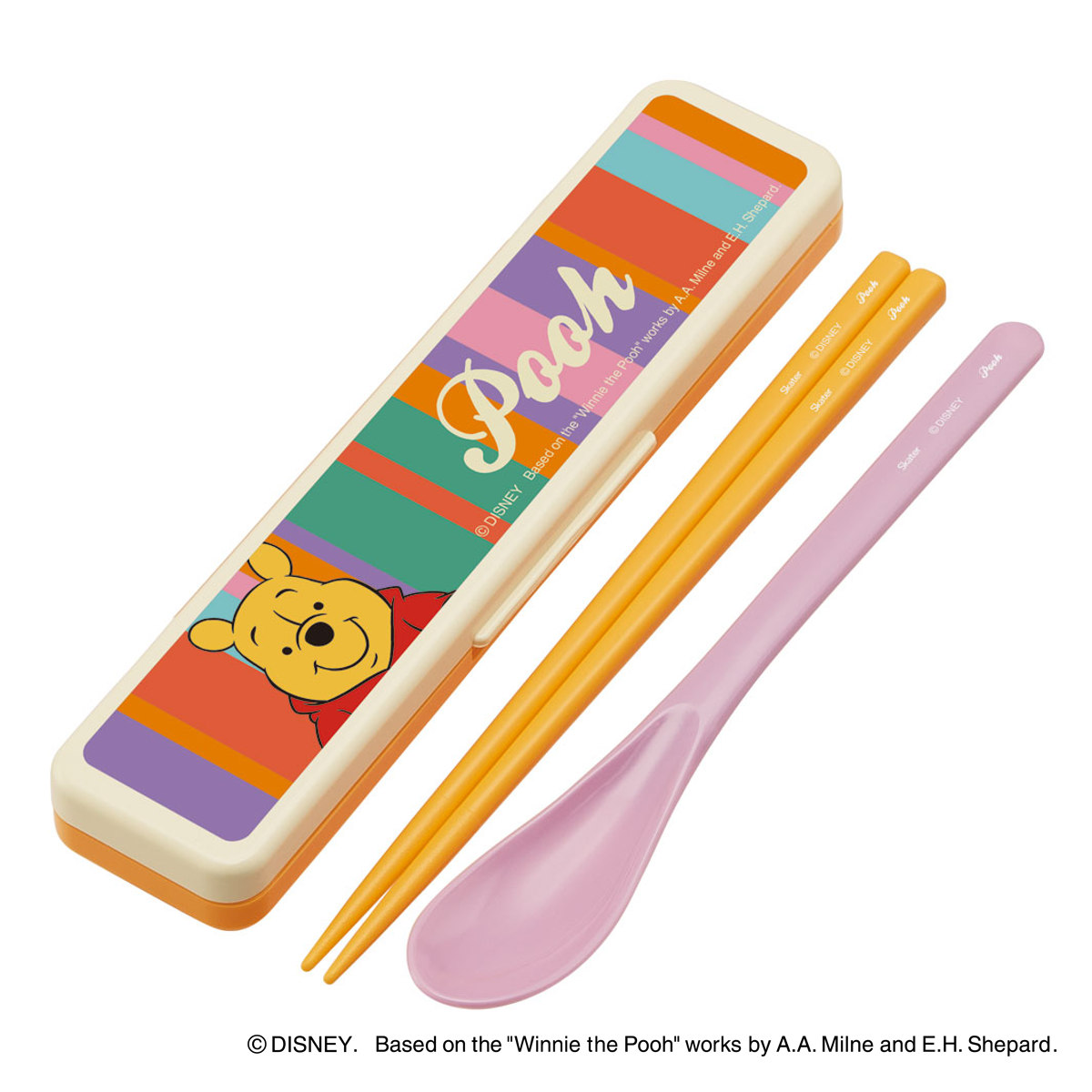 スケーター コンビセット 抗菌 箸 スプーン 18cm キャラクター （ マイ