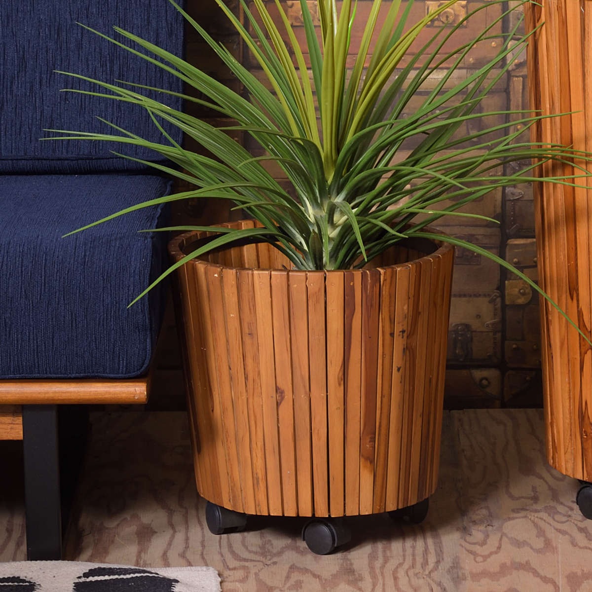 東谷 プランター ウッドプランター S 直径34×高さ35cm （ 植木鉢カバー