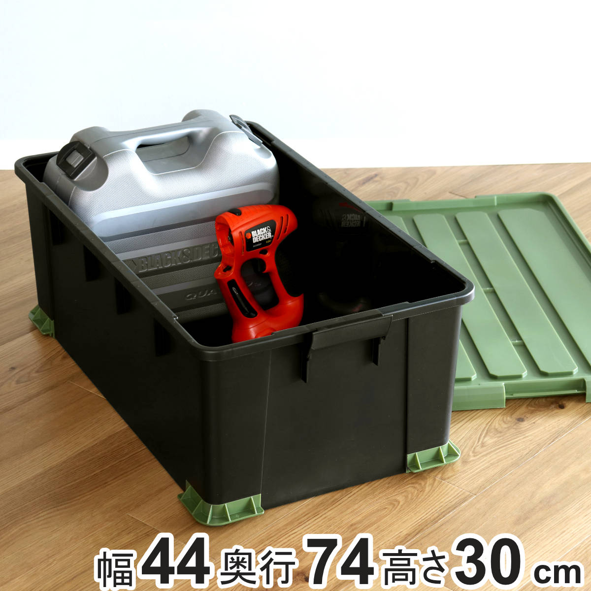 ���[�{�b�N�X N�^�t�R���v���X ATCP-74-30 �t�^�t�� ��44×���s74×����30cm �i ���[�P�[�X ��� ���[ �H� �R���e�i ��v �ςݏd�� ���b�N�t�� ���{�� �j