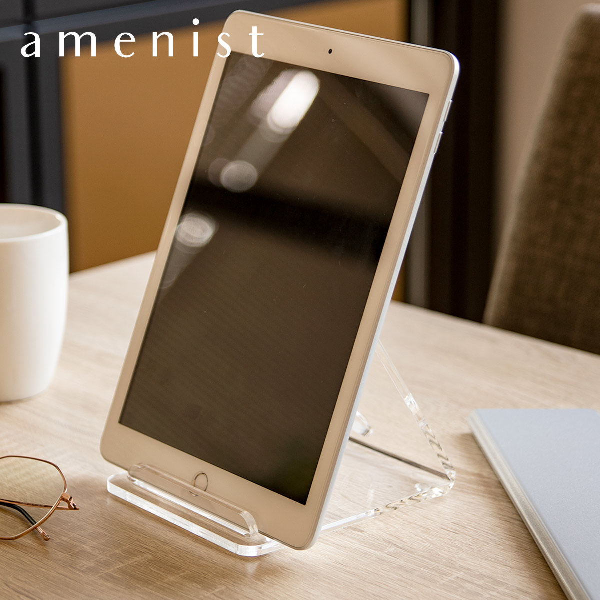 Trytec 特典付き タブレットスタンド amenist アクリル製 タブレット