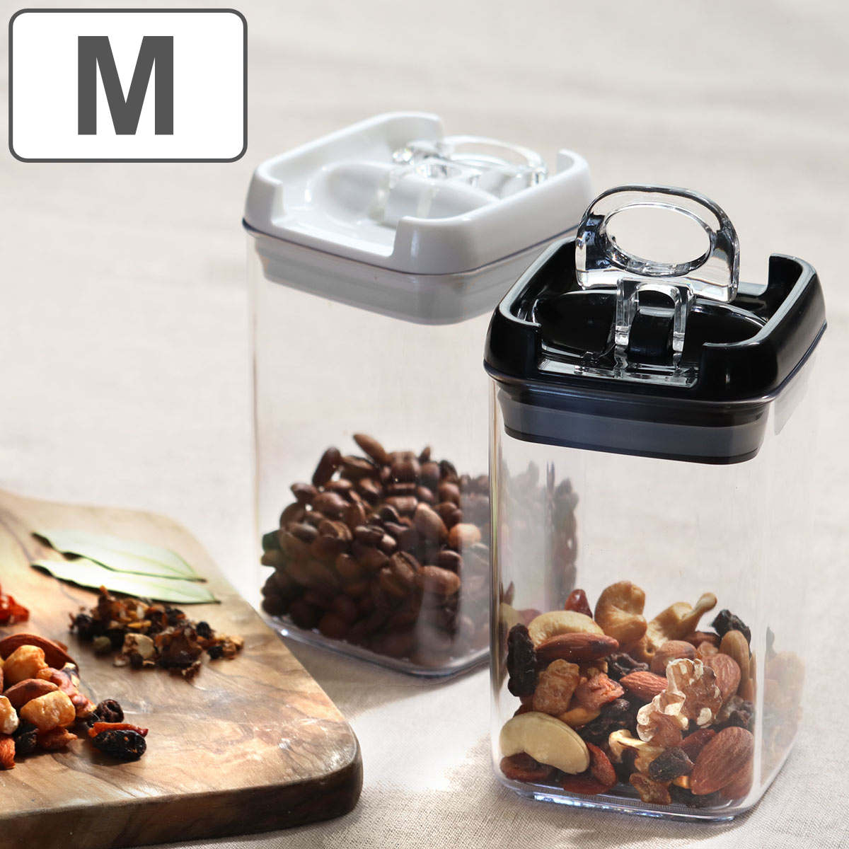 保存容器 デル キャニスター M SALUS （ セイラス 密閉 プラスチック
