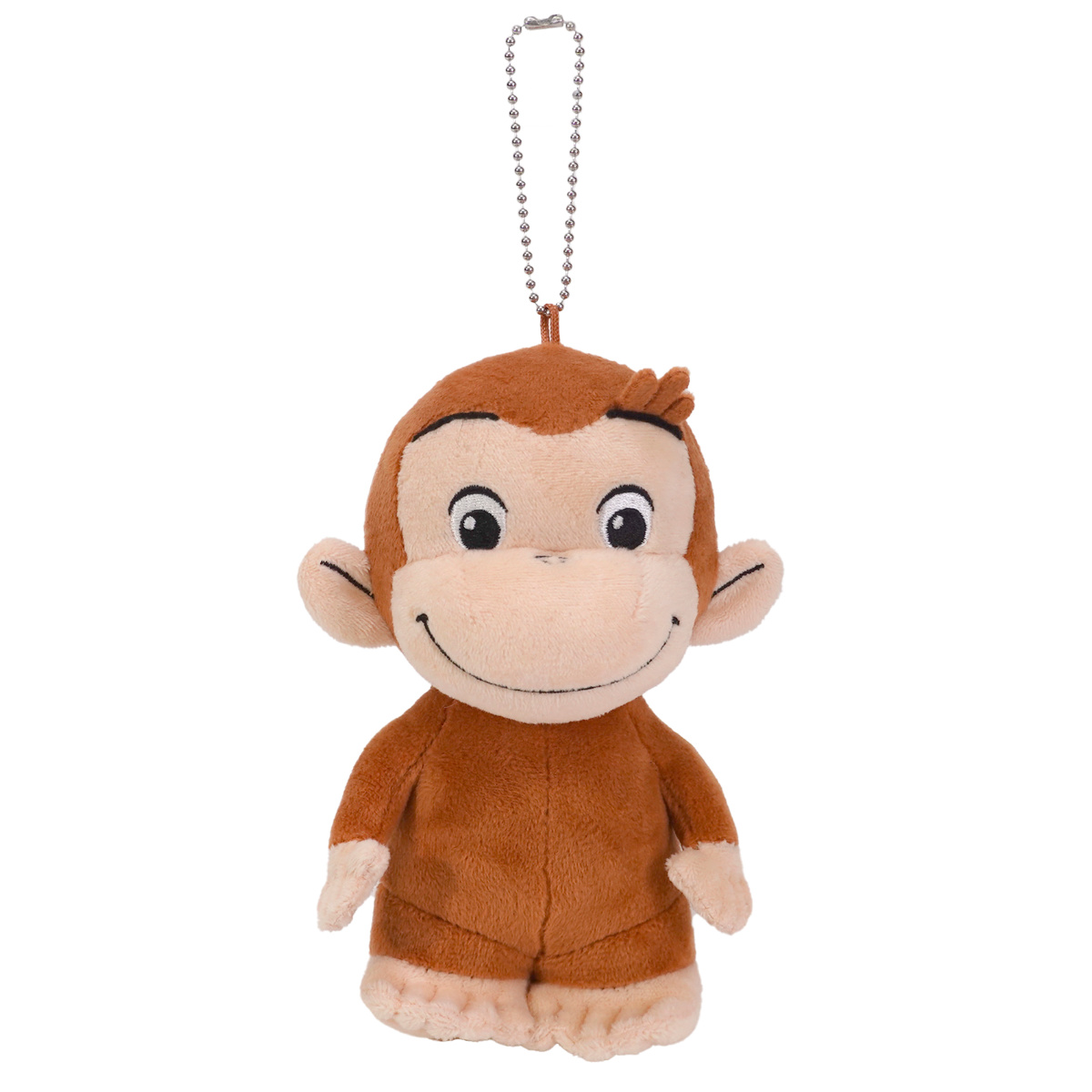 ぬいぐるみ キーホルダー ジョージ おさるのジョージ 大きめ （ マスコット ボールチェーン キャラクター グッズ プレゼント ギフト かわいい 縫いぐるみ ）