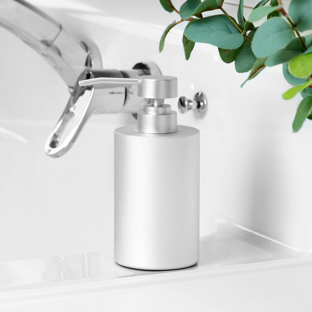 SALUS ディスペンサー アルミ 3 円筒型 280ml 液体タイプ （ セイラス