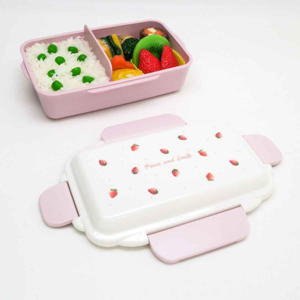 OSK（オーエスケー） お弁当箱 1段 Peace and Smile 500ml （ 弁当箱