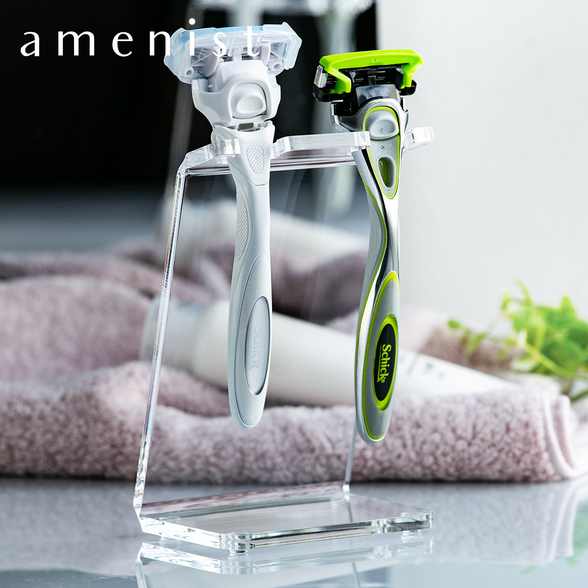 Trytec 特典付き シェーバースタンド amenist アクリル製 日本製