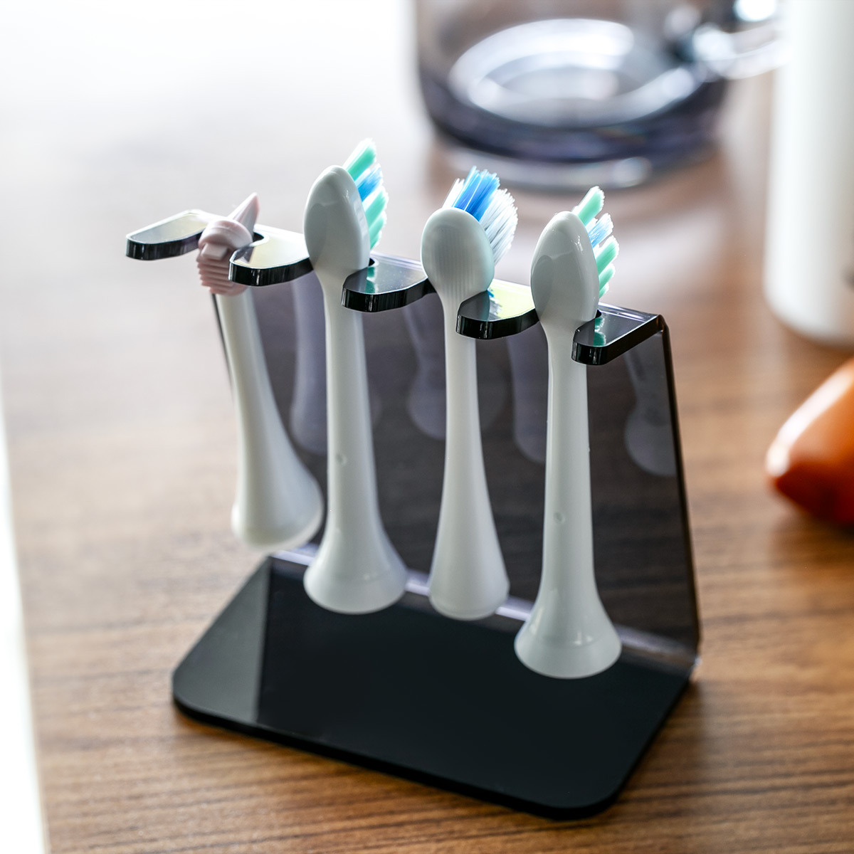 Trytec 特典付き 電動歯ブラシスタンド amenist アクリル製 日本製