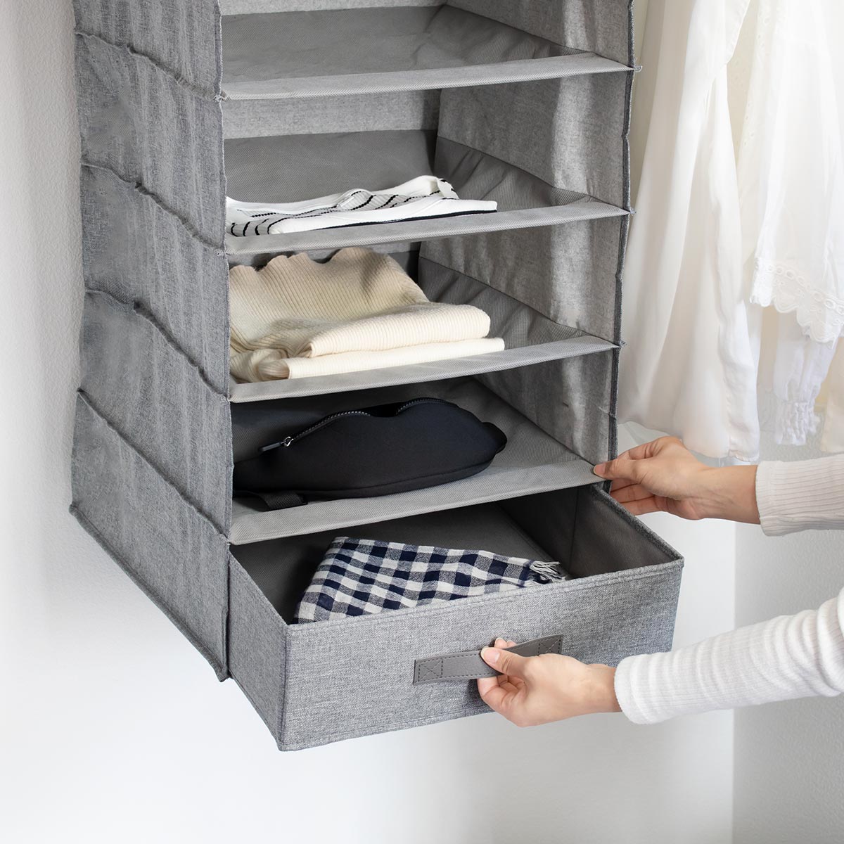 Fits 吊下げ収納インナーボックス L フィッツファブリック 幅40×奥行38