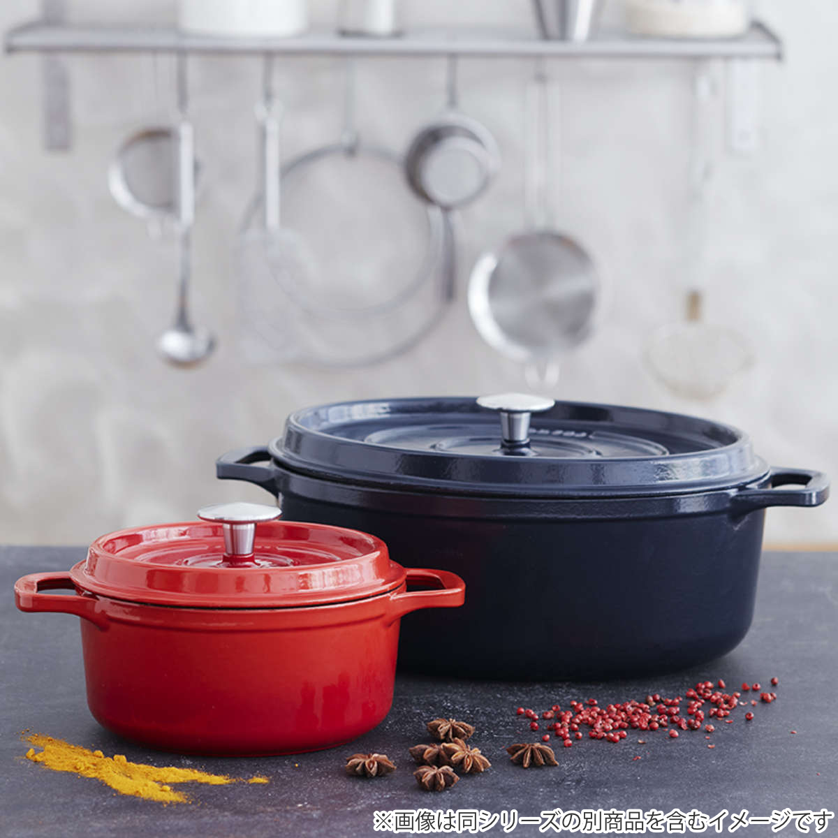 INVICTA キャセロール 20cm ラウンド IH対応 両手鍋 （ インビクタ