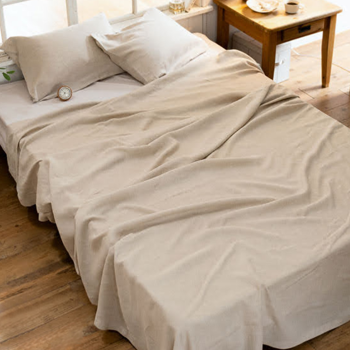 マルチカバー Fab the Home 210×210cm M ファインリネン one-wash