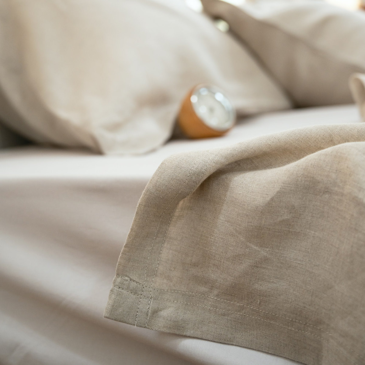 マルチカバー Fab the Home 210×210cm M ファインリネン one-wash