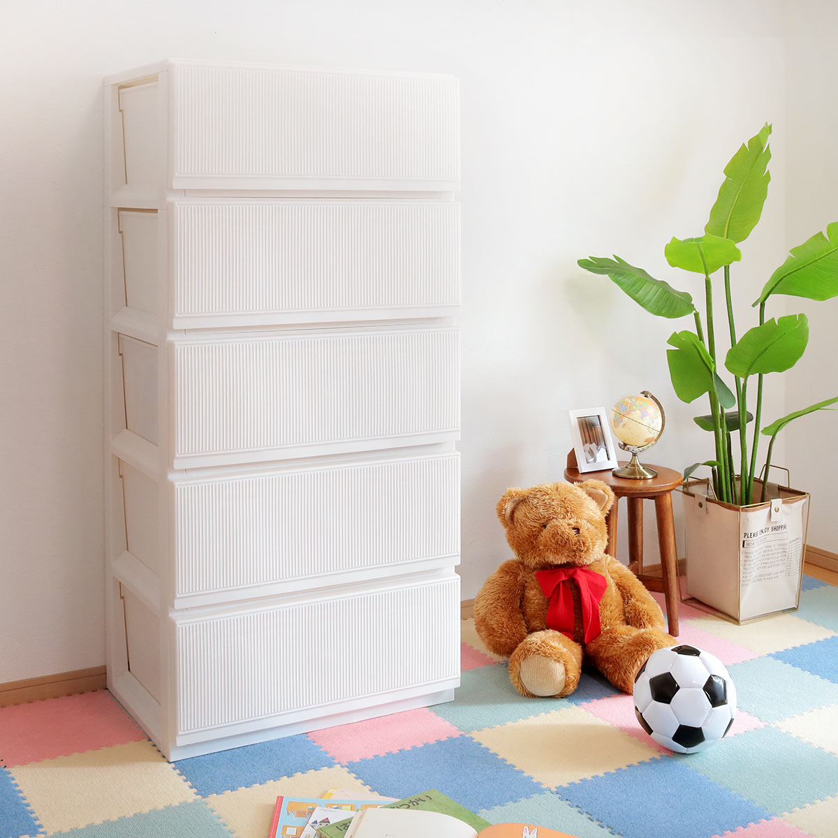 天馬 チェスト プロフィックス スタイルケース組立式 深型 5段 高さ