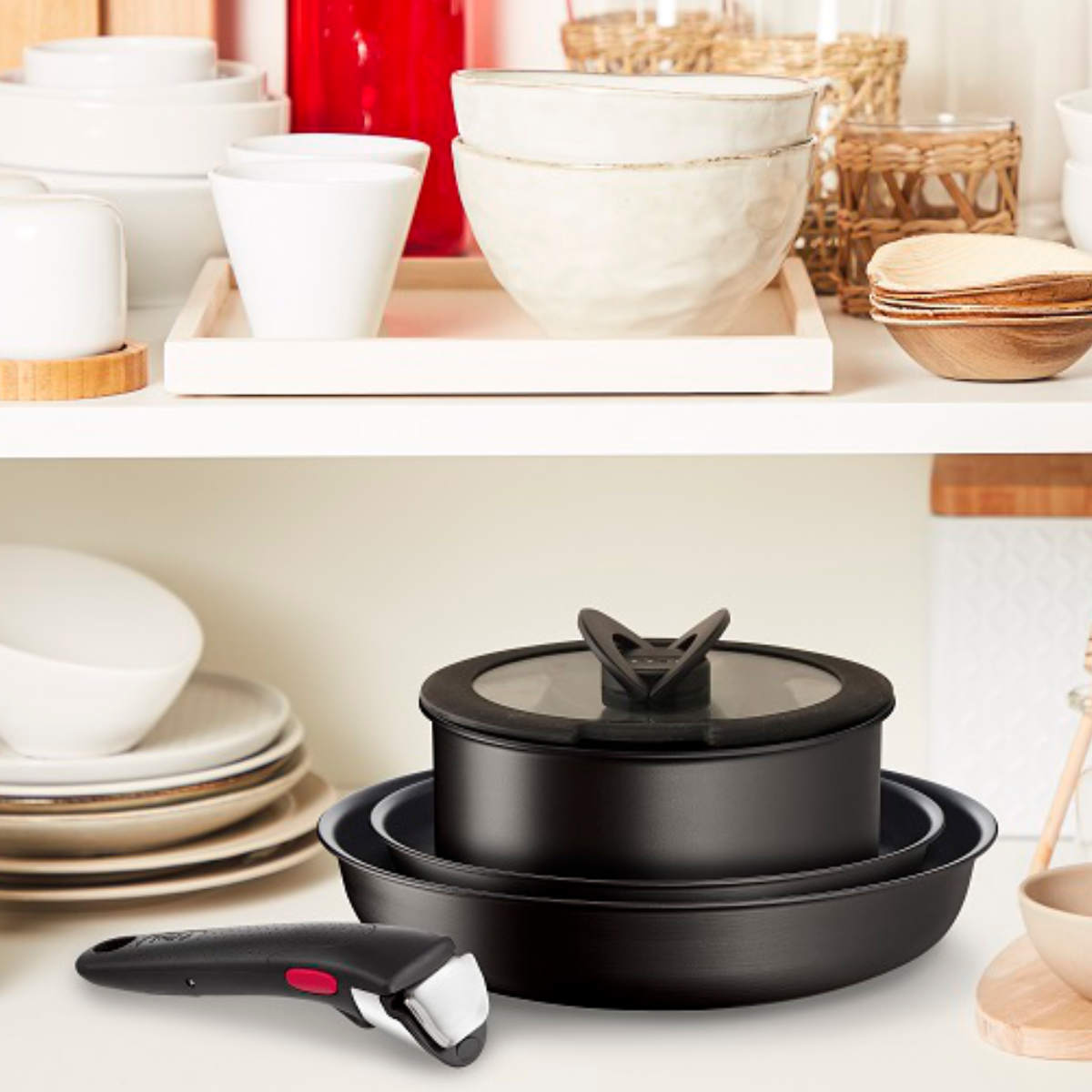 T-fal（ティファール） 特価 インジニオ・ネオ 6点セット+取っ手1本 IH