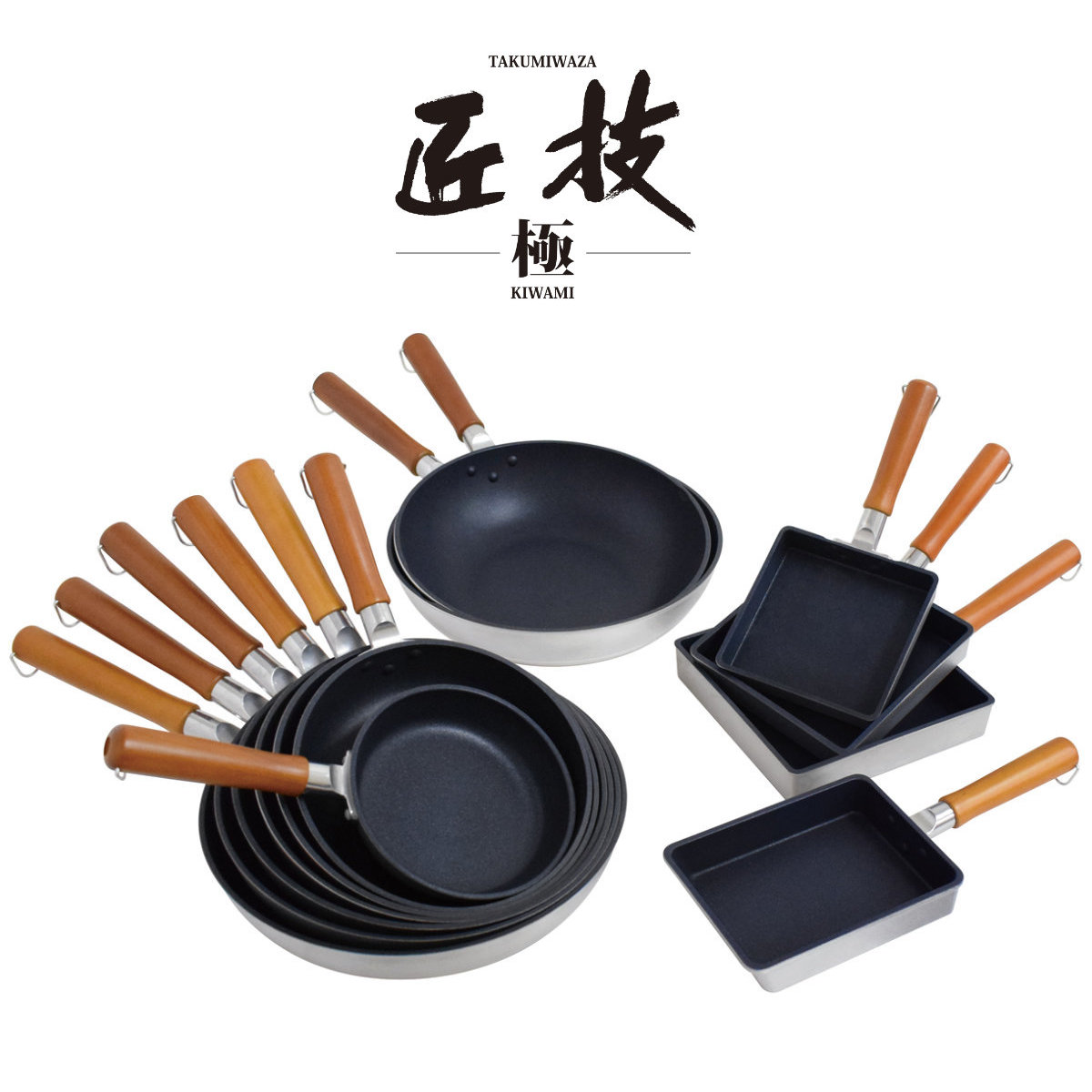 ウルシヤマ金属工業 玉子焼き器 21cm プロスタイル 匠技極 ガス火専用