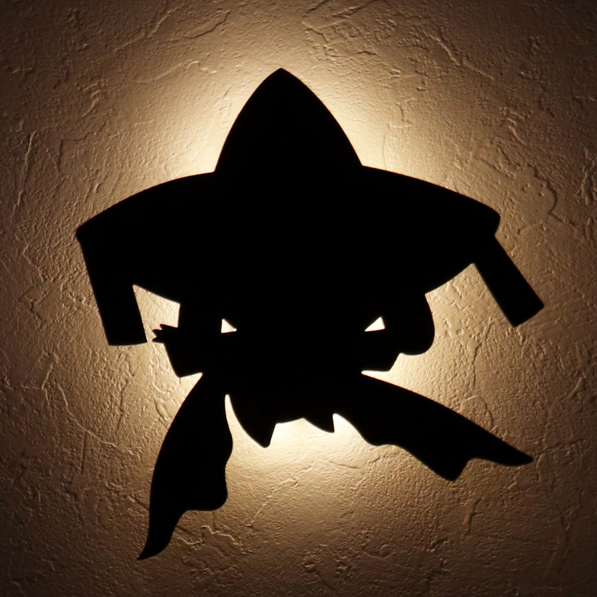 LEDライト ポケットモンスター ウォールライト ジラーチ （ ライト 間接照明 フットライト ブラケットライト 照明 音感 振動 センサー インテリア ）