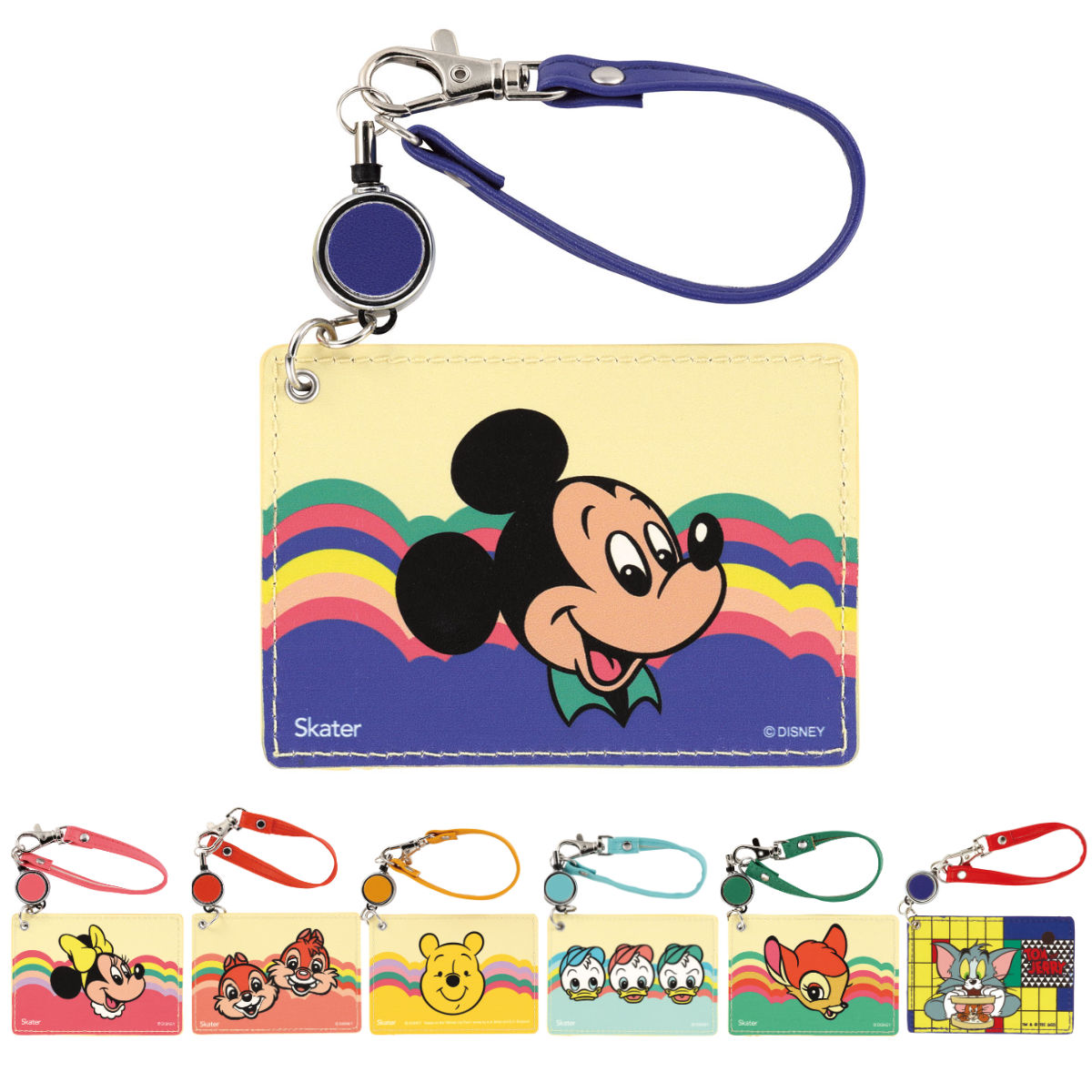 Disney（ディズニー） 定期入れ リール パスケース キャラクター