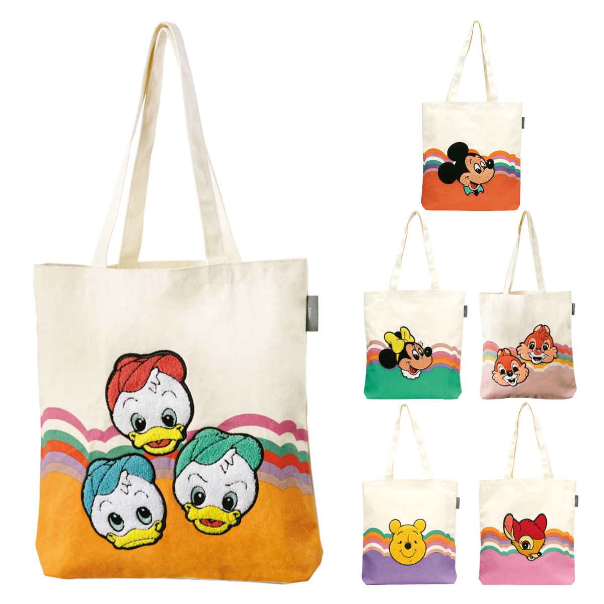 Disney（ディズニー） トートバッグ キャンバス キャラクター