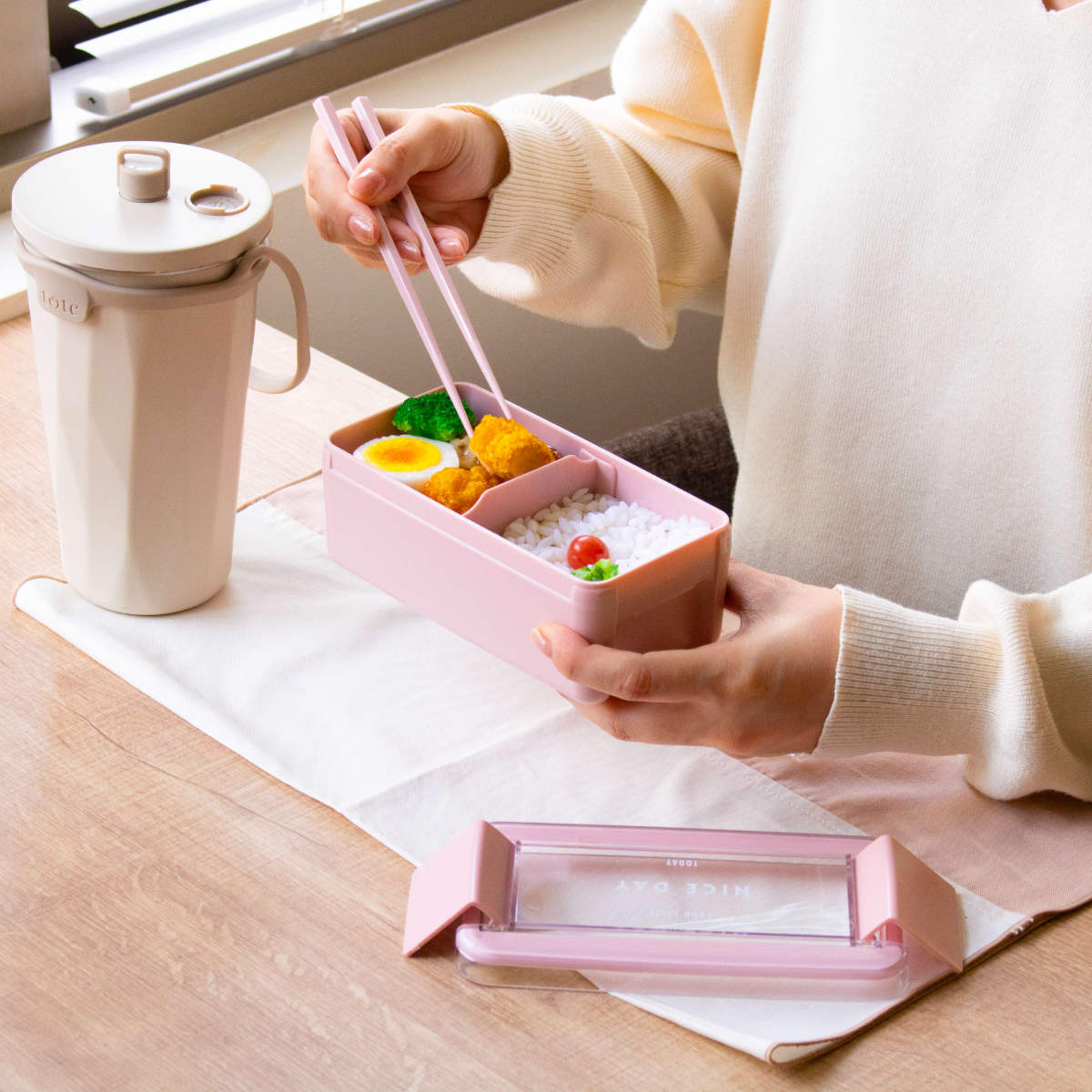 お弁当箱 イージーケアランチボックス1段 520ml （ 弁当箱 ランチ