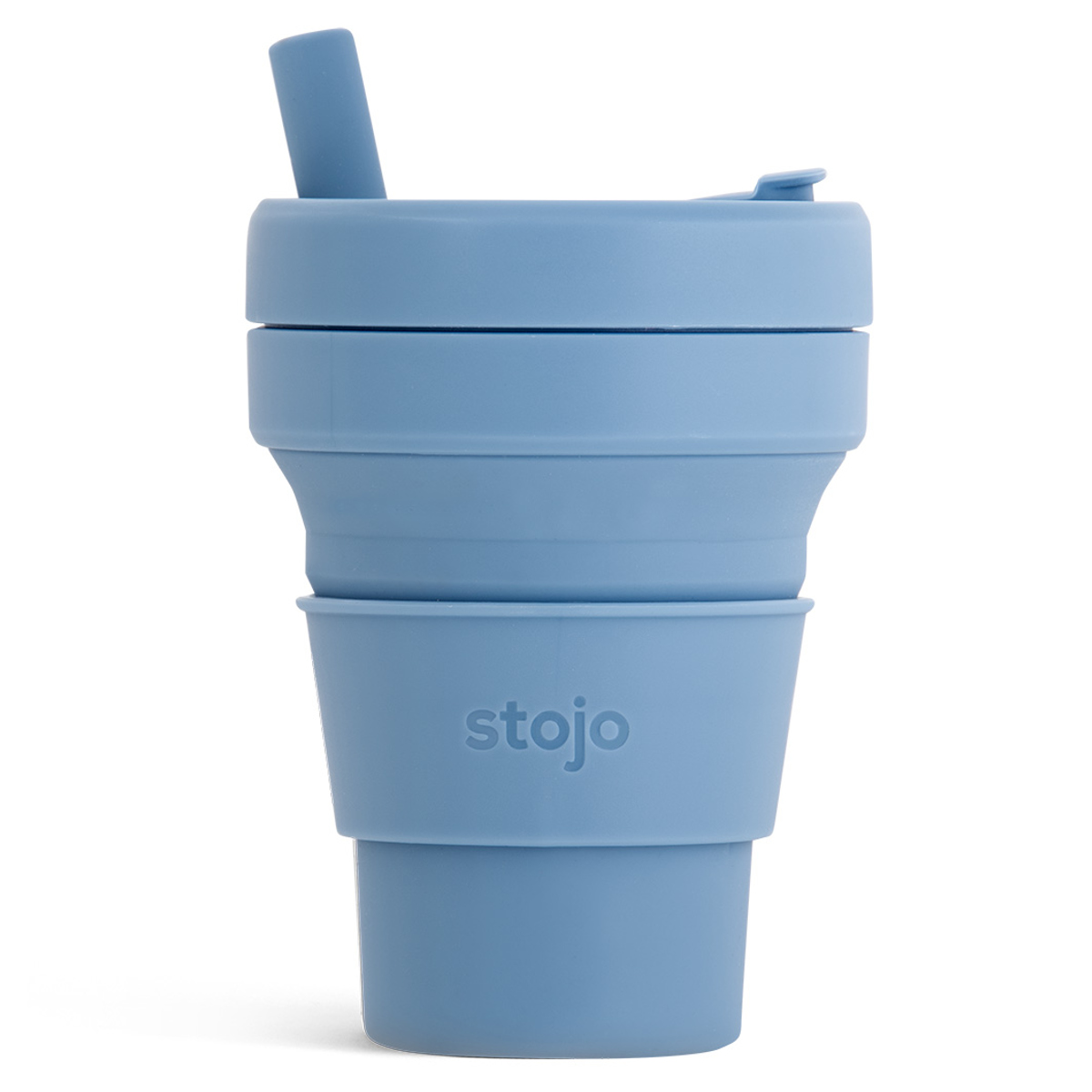 タンブラー stojo JR.CUP 250ml 食洗機 電子レンジ 対応 ストロー付き （ ストージョ シリコン カップ 折りたたみ マイカップ コーヒー ふた付き 持ち運び ）｜colorfulbox｜05