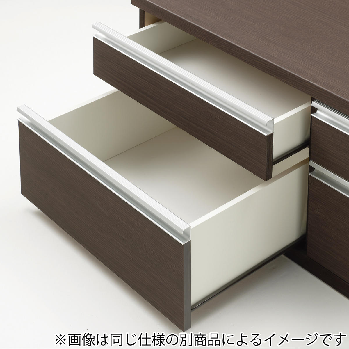 ローチェスト 幅74.3cm 日本製 2列2段 下台兼用タイプ （ チェスト 収納 たんす タンス 下台 完成品 ）の画像
