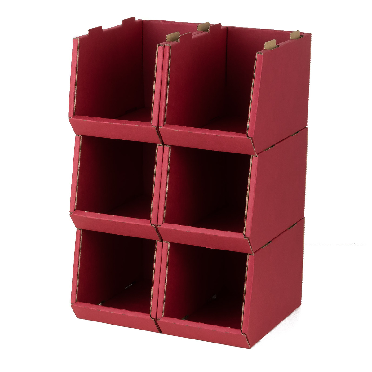 収納ボックス 卓上 スタッキングコンテナ SS 6個セット 収納ケース