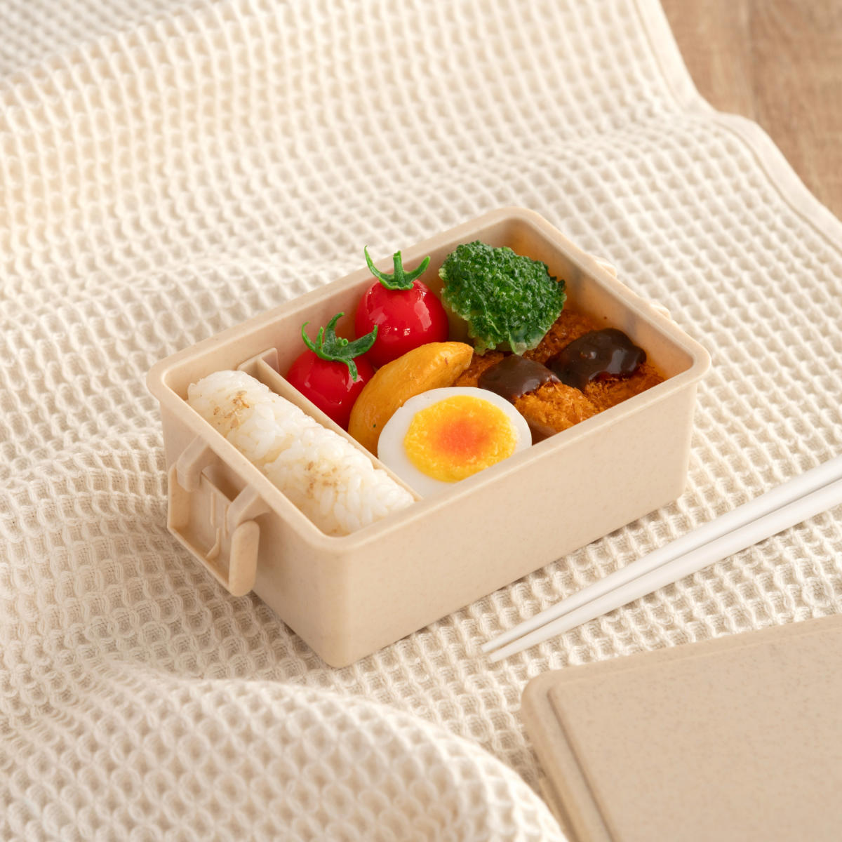 三好製作所 お弁当箱 GEL-COOL square M ジェラート 1段 400ml （ 弁当