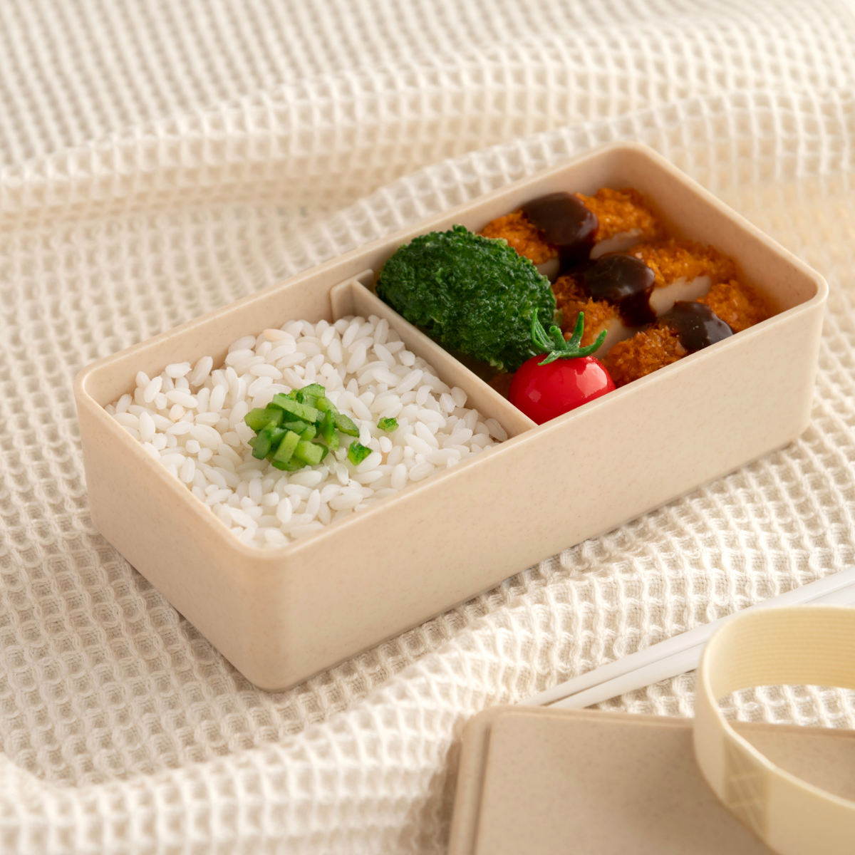 三好製作所 お弁当箱 GEL-COOL square L ジェラート 1段 500ml （ 弁当