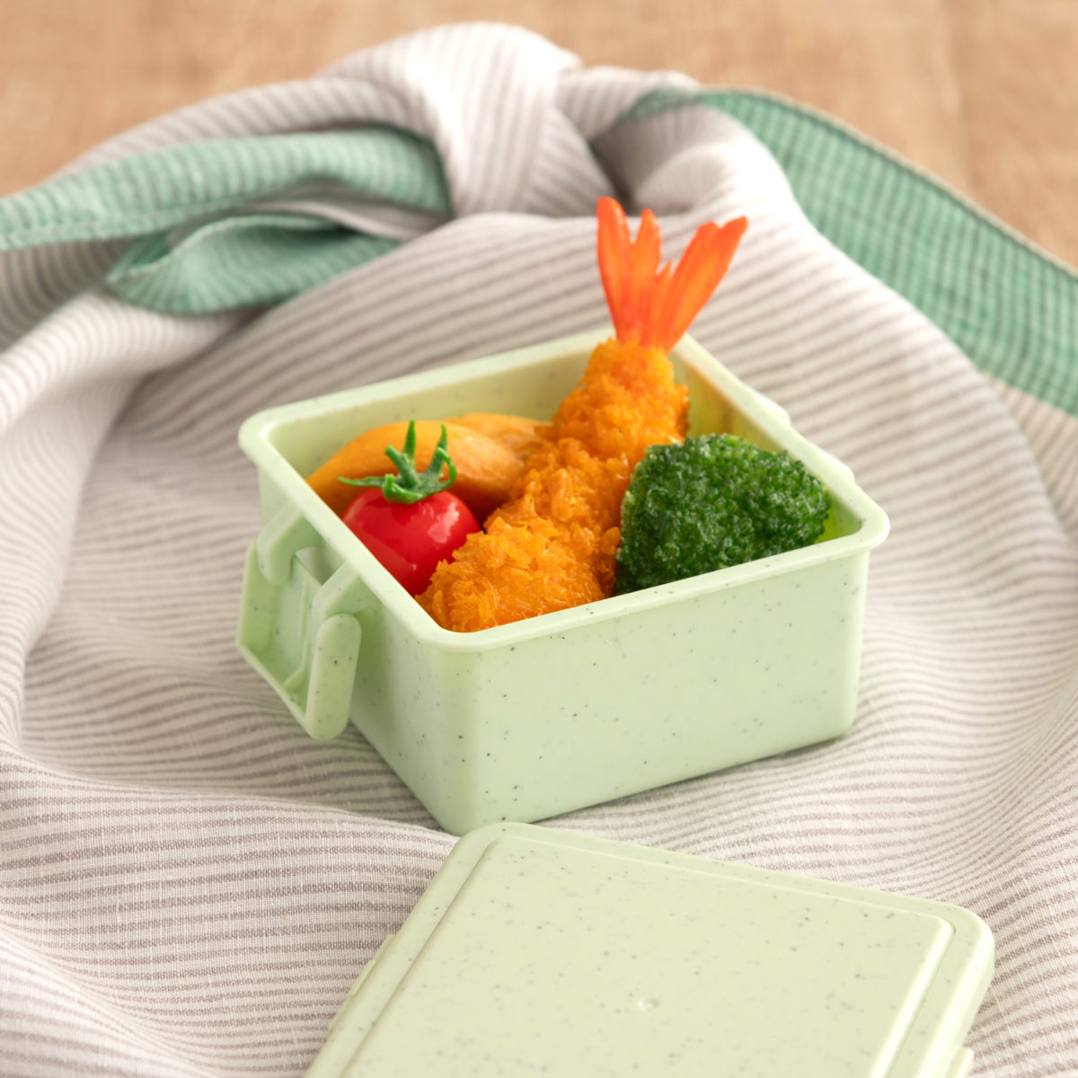 三好製作所 お弁当箱 GEL-COOL square S ジェラート 1段 220ml （ 弁当