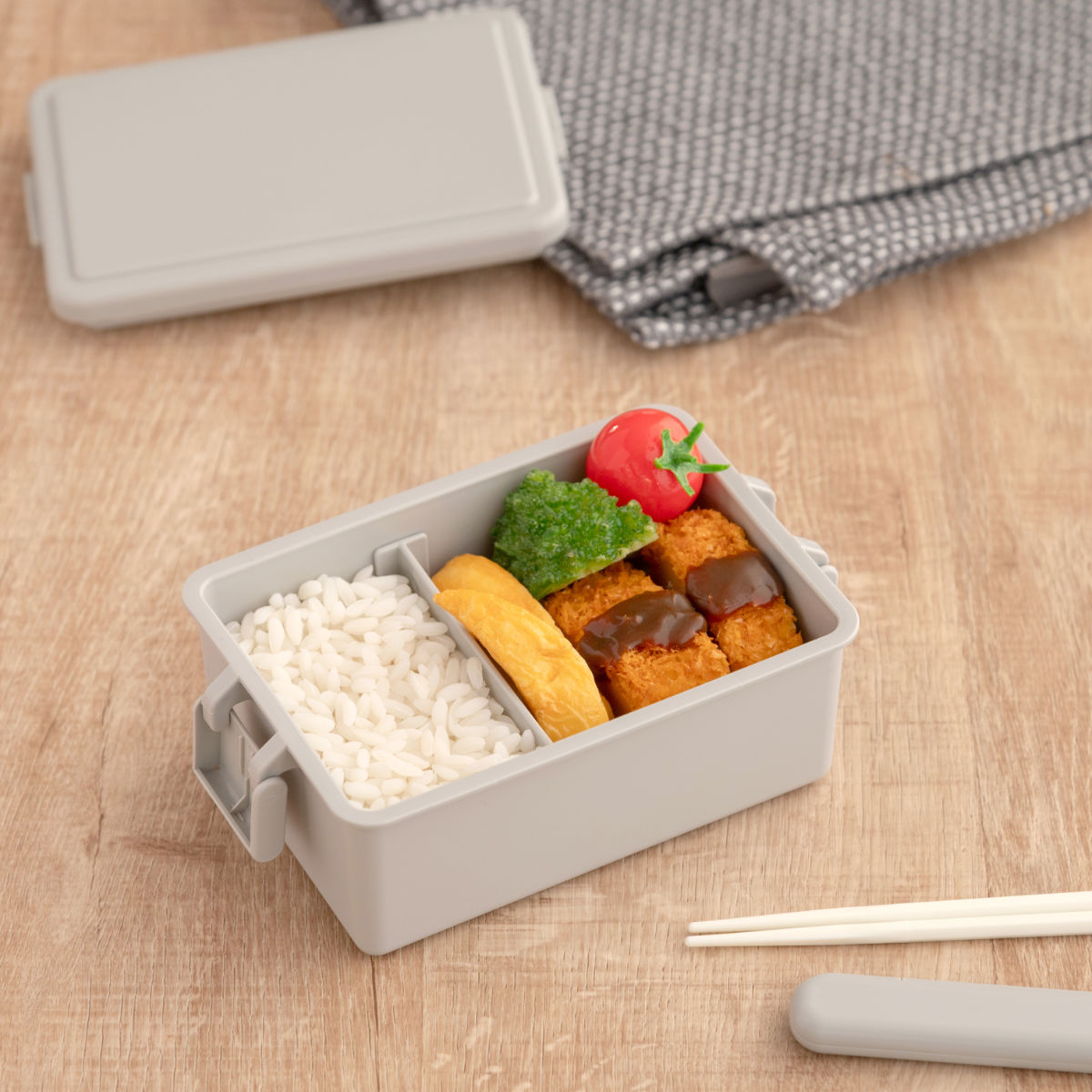 三好製作所 お弁当箱 GEL-COOL square M 1段 400ml （ 弁当箱 ランチ