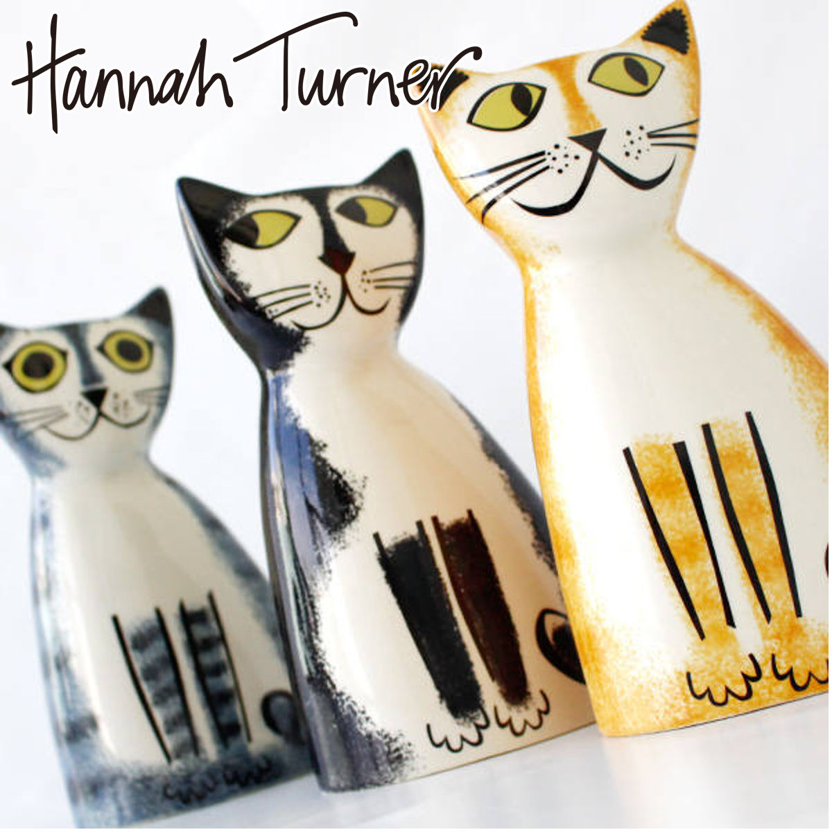 ������ Hannah Turner Money box Cat �l�R �i �n���i�^�[�i�[ �}�l�[�{�b�N�X �R�C�� �}�l�[�o���N 500�~�� ���܂� �R�C������ 500�~�ʒ��� �u�� ���� �L �j