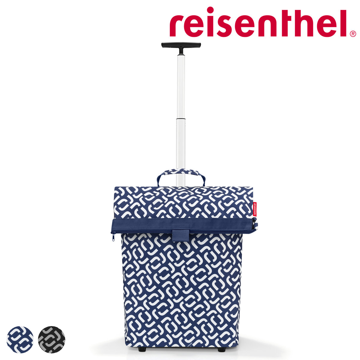 （アウトレット） ショッピングカート reisenthel ライゼンタール TROLLEY M （ 買い物カート 43L 大容量 キャリーカート 2輪 ハンドル 持ち手 伸縮 ）