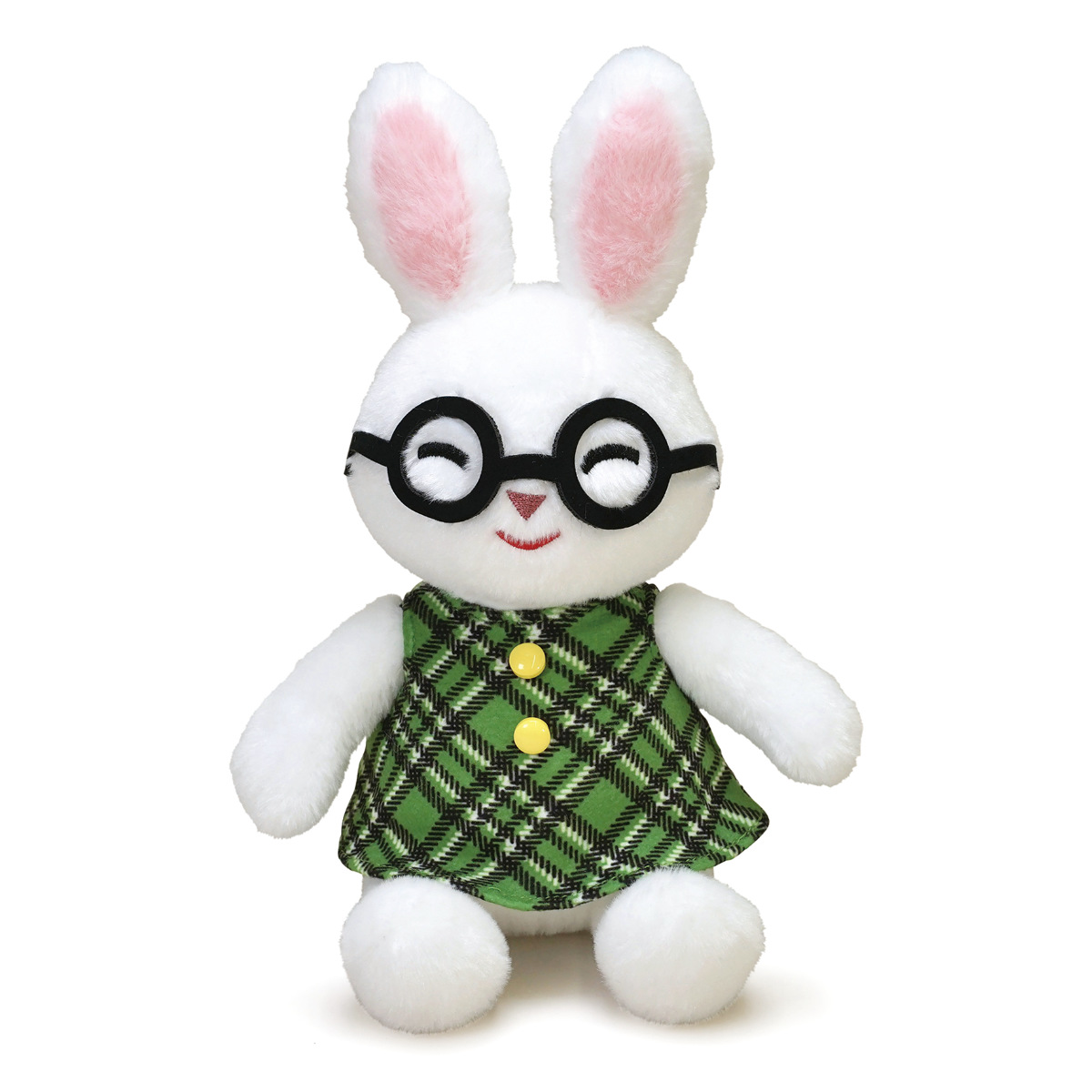 ぬいぐるみ めがねうさぎ 絵本 （ ヌイグルミ 雑貨 インテリア ベビー 赤ちゃん 女の子 男の子 プレゼント ギフト かわいい キャラクター ）