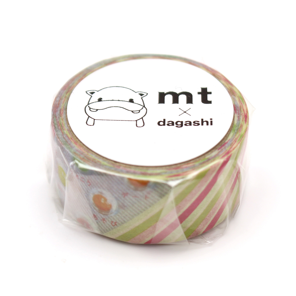 マスキングテープ mt 駄菓子 プチプチ占いストラップ 15mm×3m