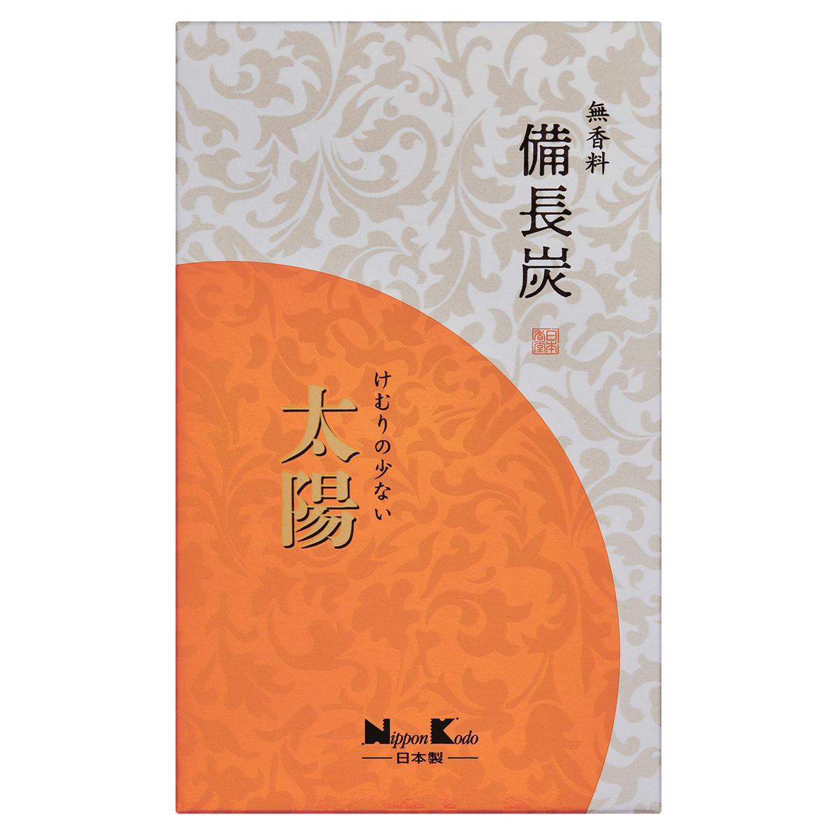 線香 太陽 備長炭 自宅用 日本香堂 日本製 ...の詳細画像1