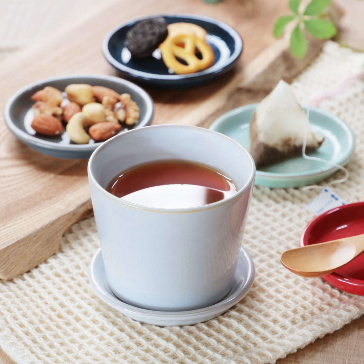 そば猪口 190ml HINATA 陶器 同色4個セット （ 食洗機対応 電子レンジ
