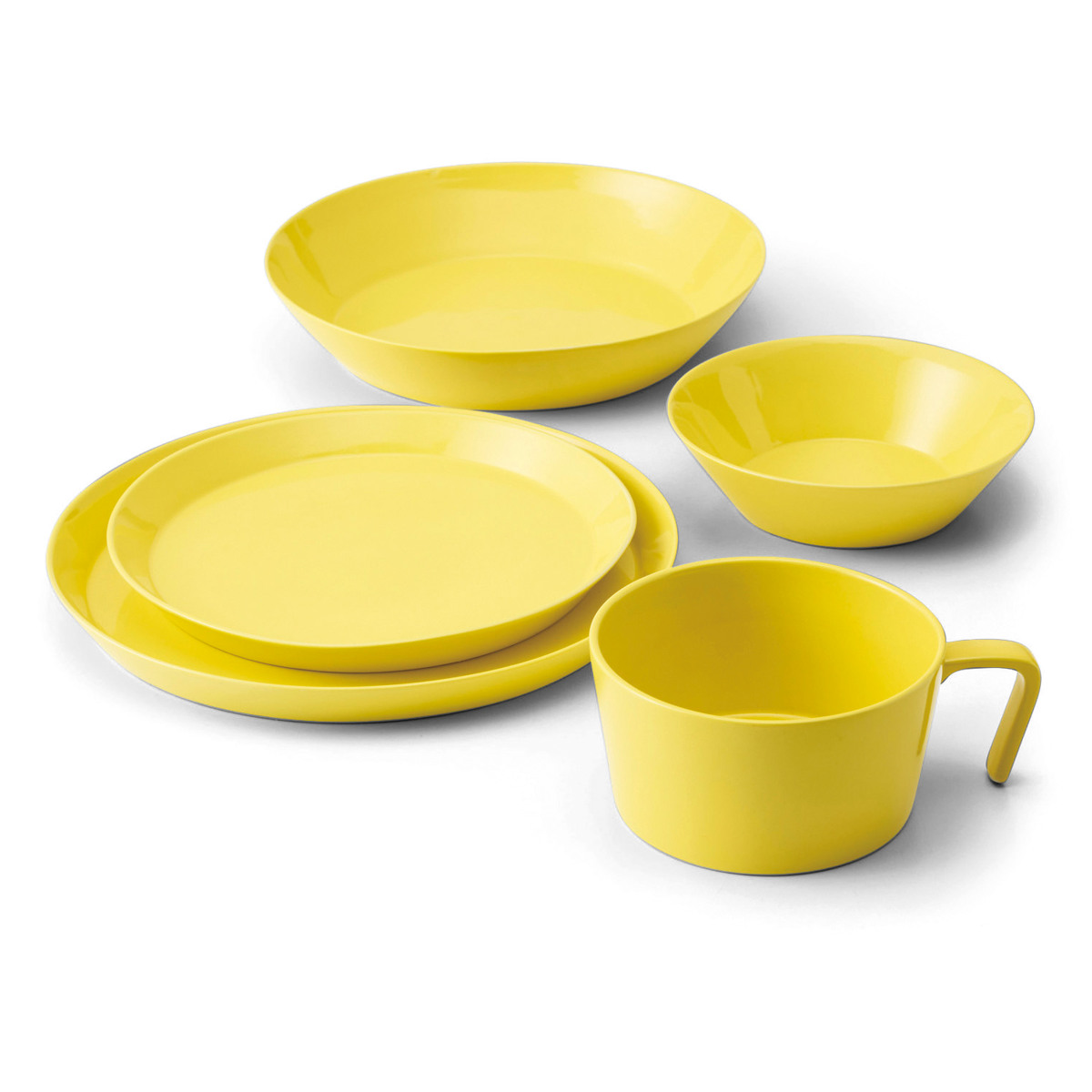 食器 5点セット Luonto ルオント 新生活 磁器 （ 食洗機対応 電子