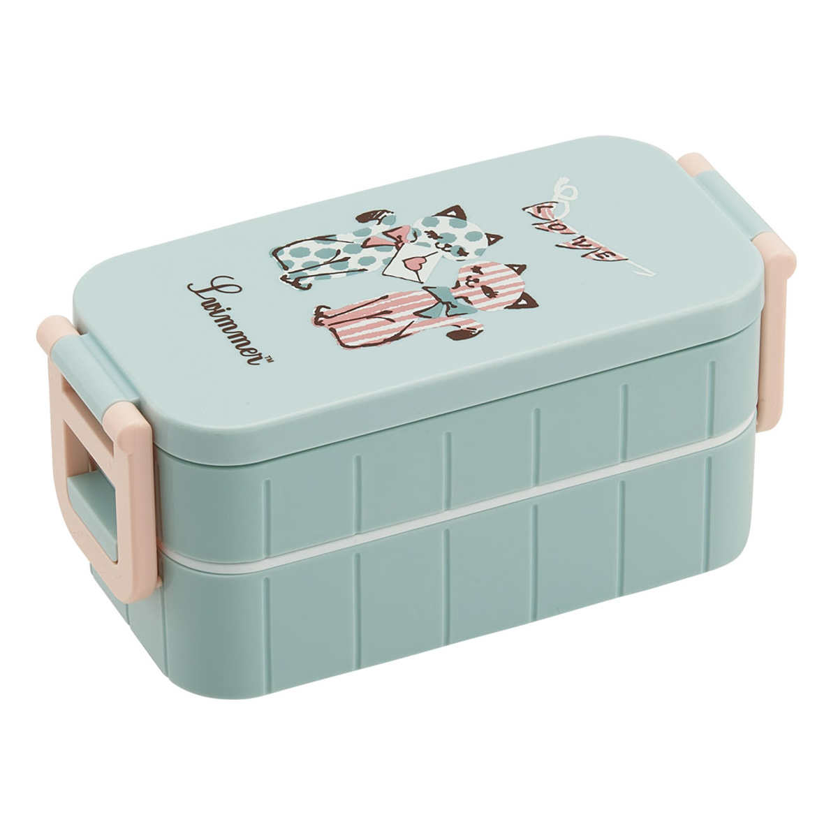 スケーター お弁当箱 抗菌タイトランチボックス 2段 600ml