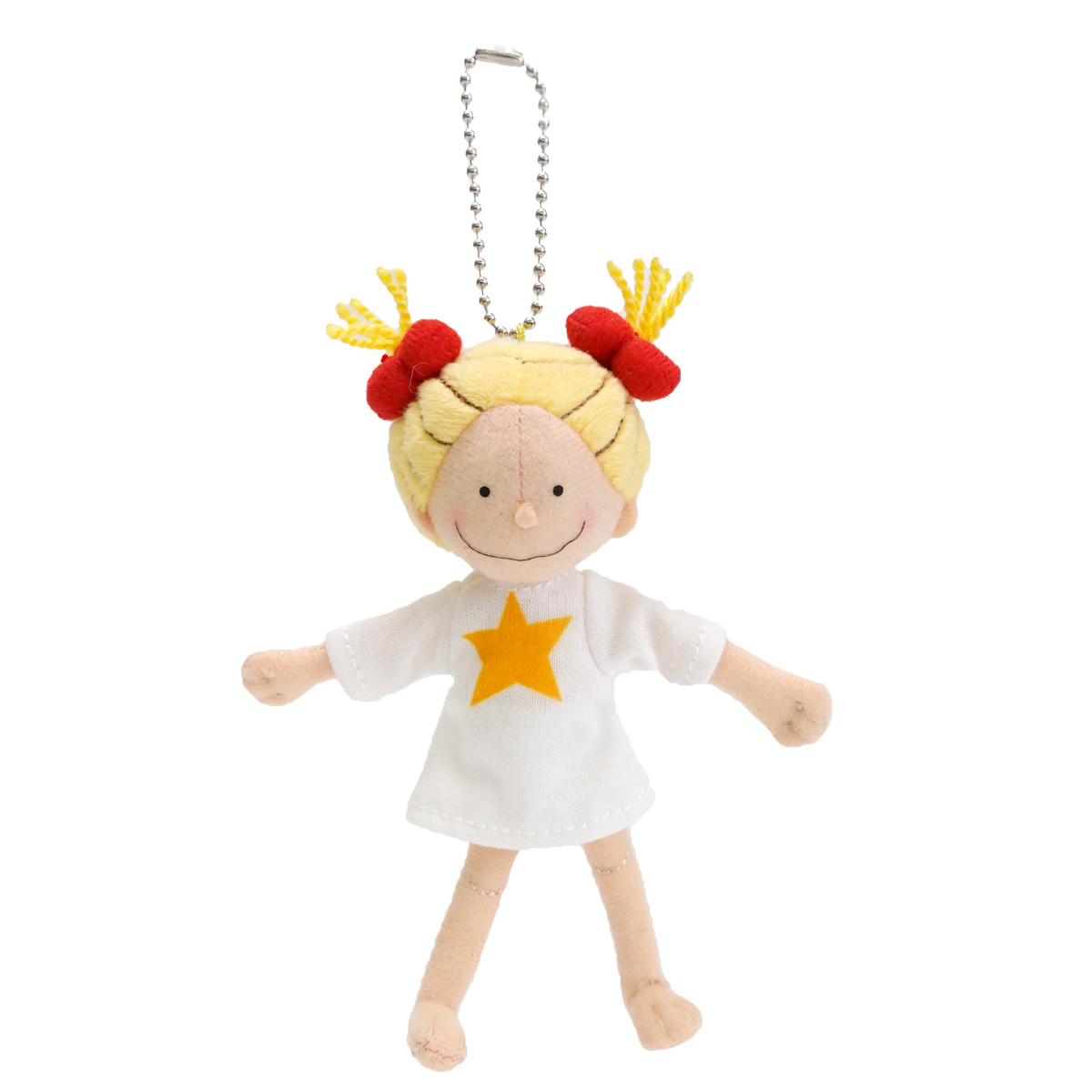 ぬいぐるみ COCOちゃん スター マスコット キーホルダー グッズ （ キーチェーン ココちゃん 雑貨 インテリア プレゼント ギフト かわいい キャラクター ）