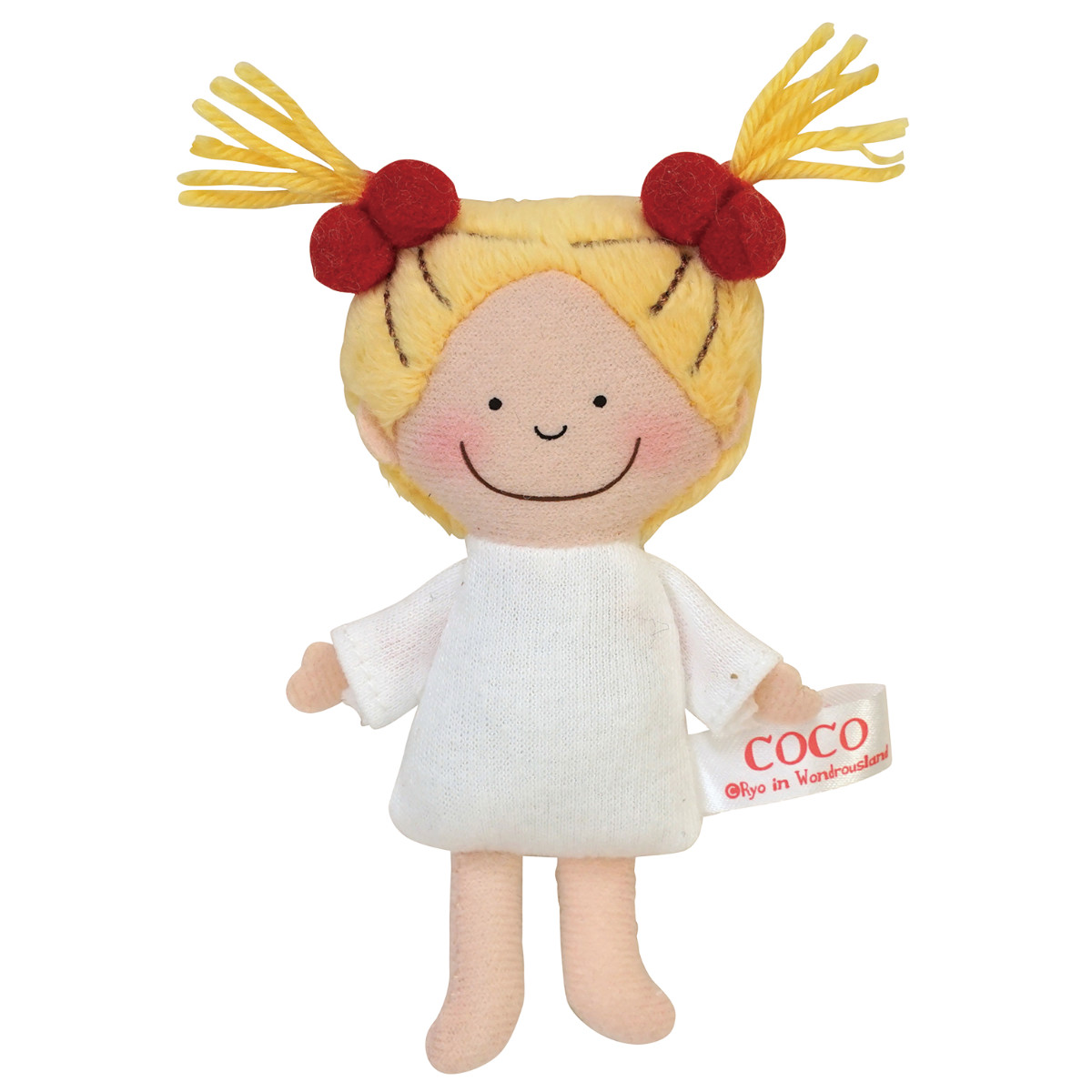 バッジ COCOちゃん ぬいぐるみ 人形 グッズ （ マスコットバッジ ココちゃん 雑貨 インテリア プレゼント ギフト かわいい キャラクター ）