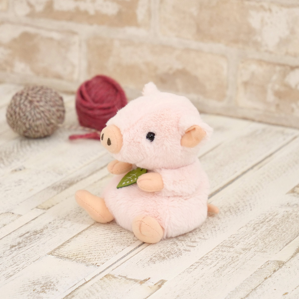 ぬいぐるみ potte ブタ ( ヌイグルミ ぶた 動物 雑貨 インテリア アニマル グッズ ベビー 赤ちゃん プレゼント ギフト かわいい )